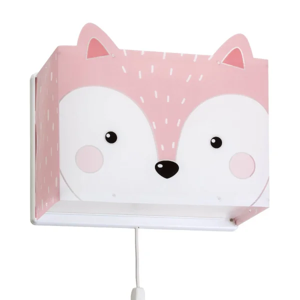 APLIQUE DE PARED INFANTIL LITTLE FOX E27