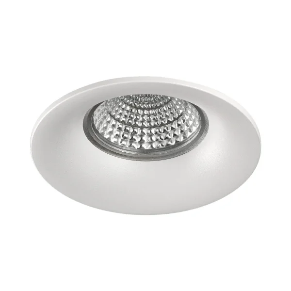 Foco empotrable LED 10,5 cm de diámetro - Blanco, negro o plata