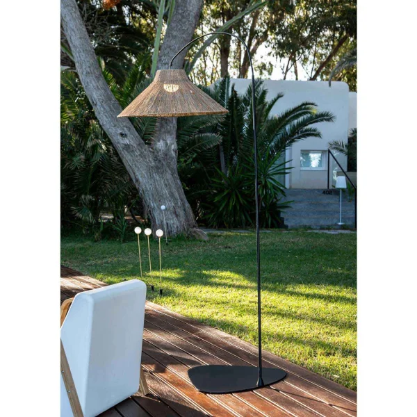 Lámpara de pie para exterior sin cables Sisine batería recargable New  Garden