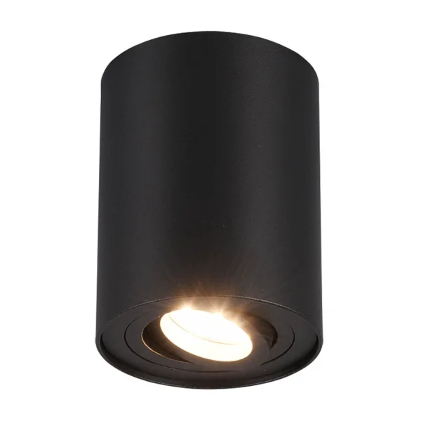 Lámpara de Techo Orientable 3 Focos Negro - Microled Ibérica
