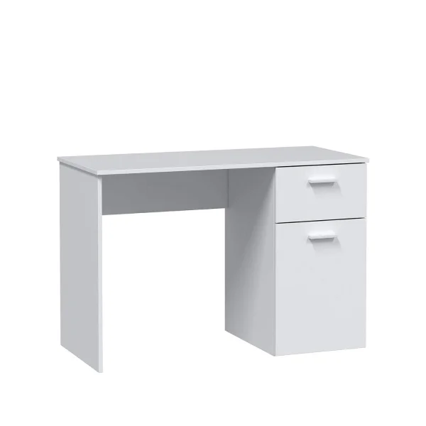 Kit Closet MESA ORDENADOR 1 CAJÓN Bureau Kala, Métal, Hêtre Gris