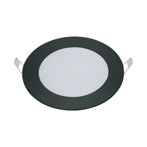 DOWNLIGHT LED CIRCULAR 6W 3000K-6000K Ø 12 CM NEGRO