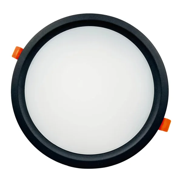 DOWNLIGHT LED CIRCULAR 32W 3000K-6000K Ø 29,5 CM NEGRO