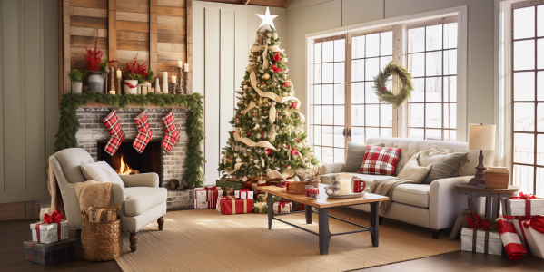 Inspiración y tendencias para decorar tu salón esta Navidad